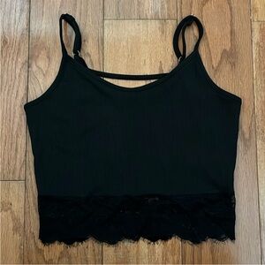 Shein Lace Tank Crop Top